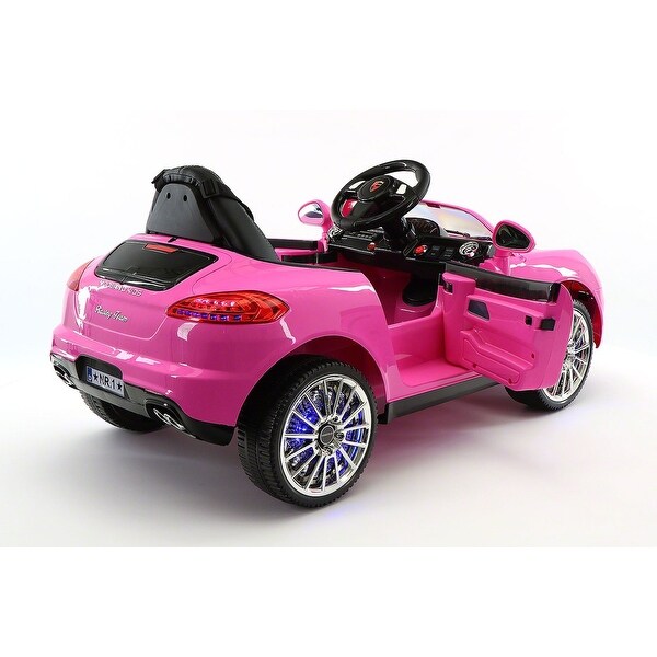 electric ride on cars 12v pink