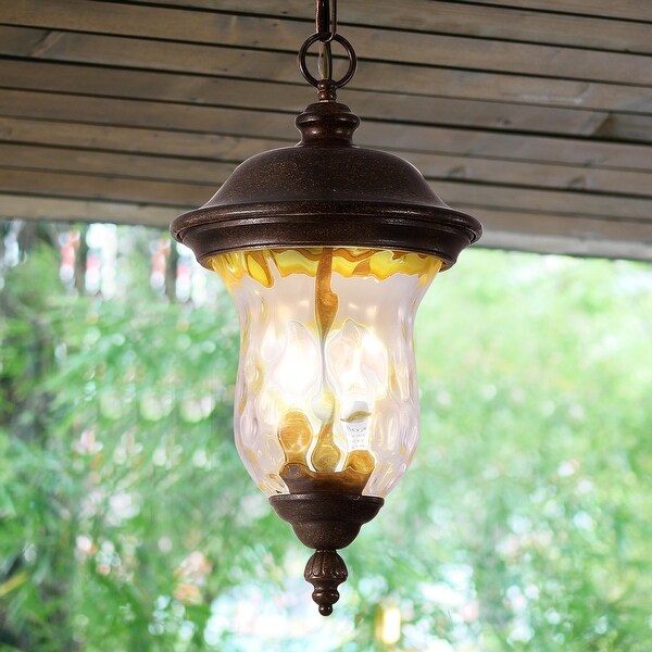 Weatherproof pendant light top