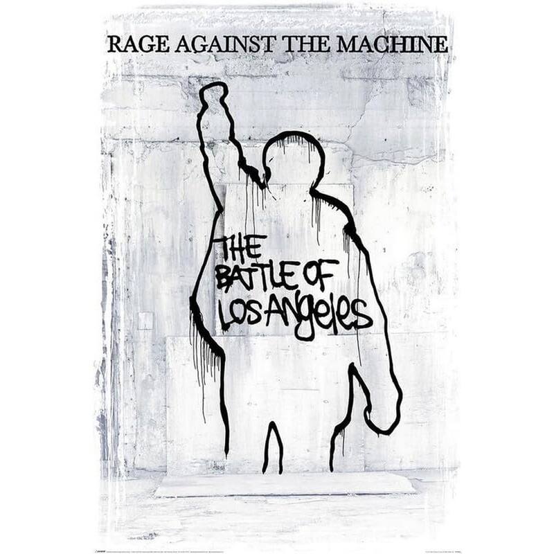 Rage Against the Machine Battle for Los Angelos Art Poster - 24 x 36 Inch