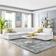 preview thumbnail 7 of 74, Commix Down Filled Overstuffed Velvet 5-Piece Sectional Sofa
