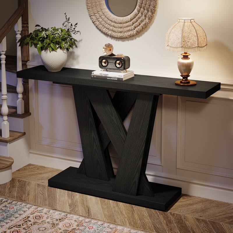 55 Inch Farmhouse Console Table for Entryway / Living Room