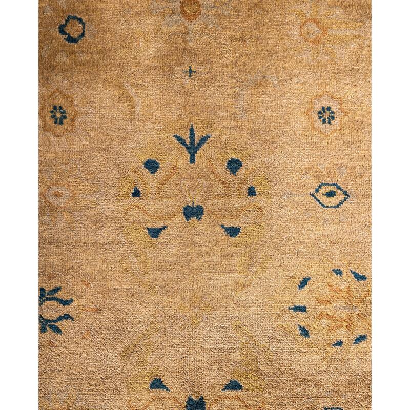 Overdyed One-of-a-Kind Hand-Knotted Area Rug - Beige - 6' 1" x 8' 8"