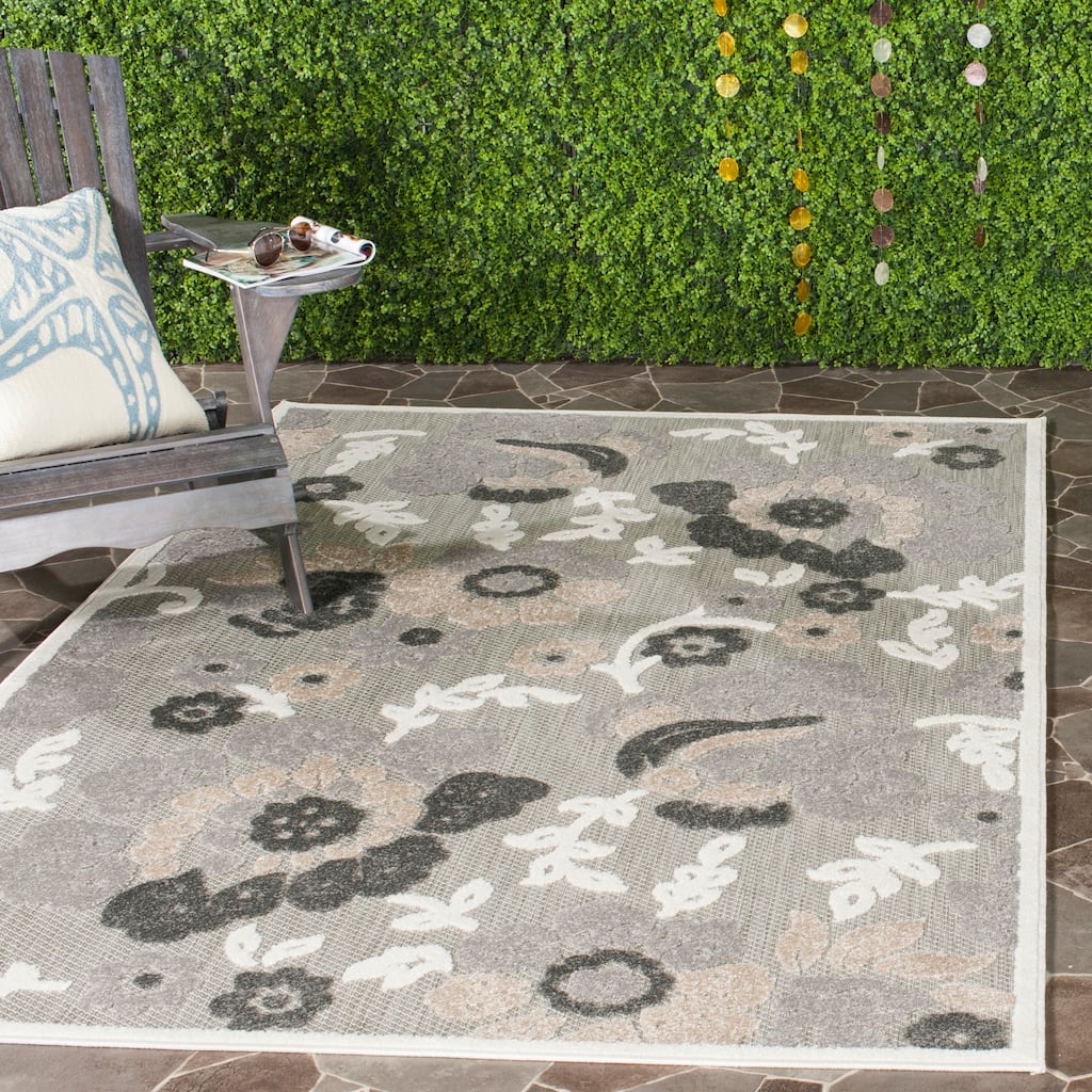 SAFAVIEH Cottage Ceola Indoor/ Outdoor Patio Backyard Rug