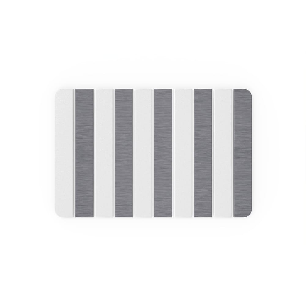 Diatomite Quick Dry Stone Medium 24" x 15" Bath Mat