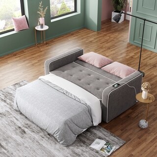 Convertible Sleeper sofa Bed with Dual USB Ports - Bed Bath & Beyond ...