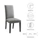preview thumbnail 31 of 35, Parcel Dining Upholstered Fabric Side Chair