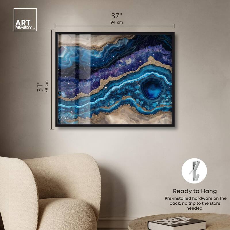 Galactic Geode I Shadowbox by Art Remedy