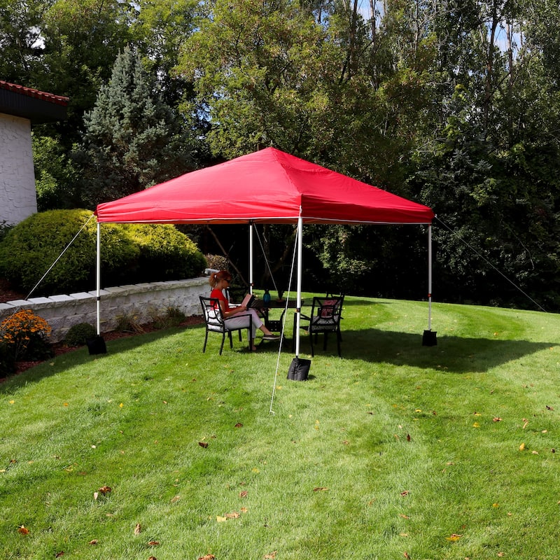 Sunnydaze Standard Pop Up Canopy with Carry Bag