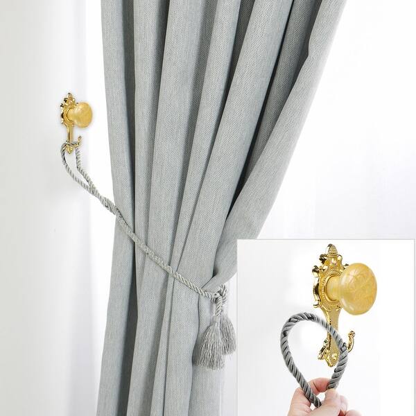 Shop Curtain Tieback Hooks Zinc Alloy Vintage Tassel Curtain