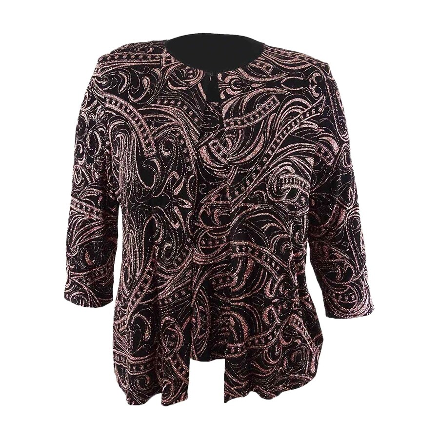 alex evenings twin sets plus size