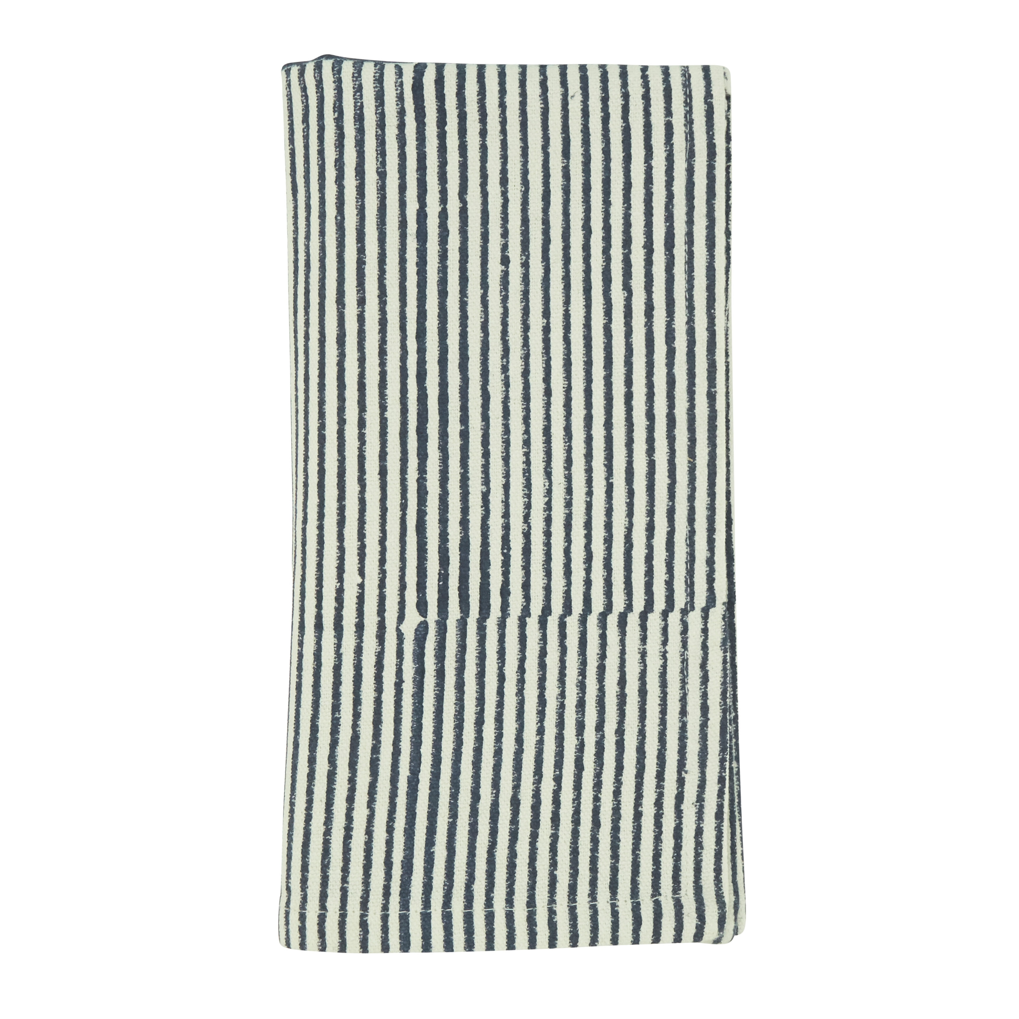 Table Napkins with Block Print (Set of 4)