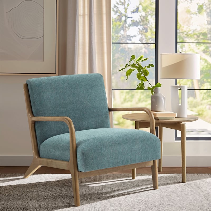 INK IVY Novak Mid Century Modern Accent Armchair