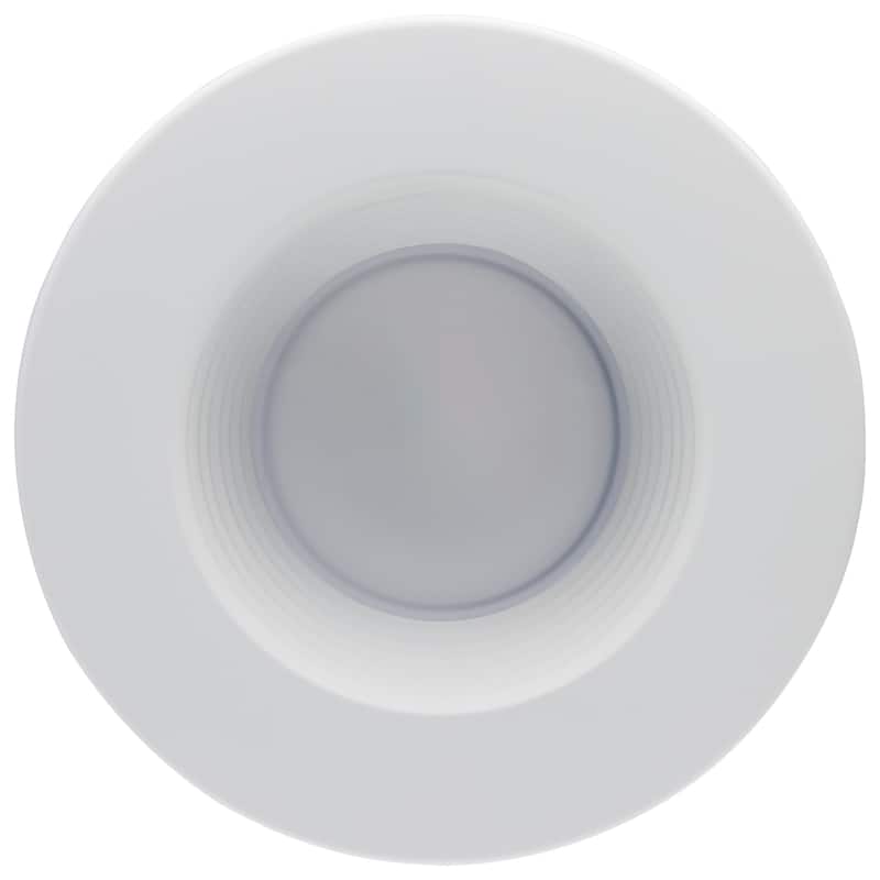 Retrofit Deep Baffle 5.8/7/9.5Ws 27K/30K/35K/40K/50K CCT 4In Round White 120V