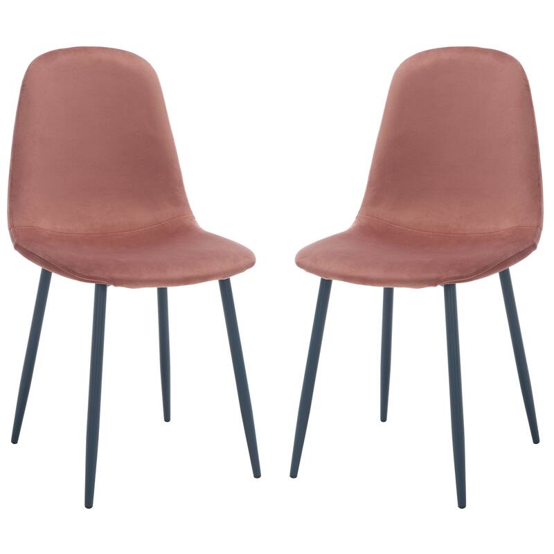 SAFAVIEH Cressie Modern Dining Room Chair (Set of 2) - 21.3" W x 17.3" L x 34.6" H - 20Wx17Dx35H