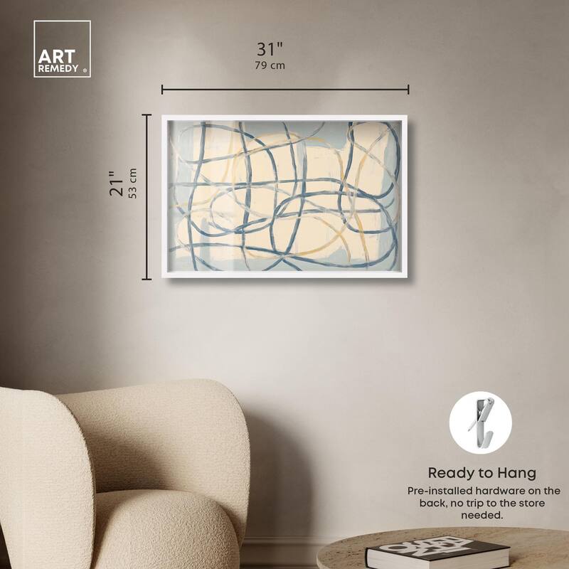 Unbroken Line I Shadowbox by Art Remedy