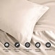 preview thumbnail 20 of 29, Blue Nile Mills Egyptian Cotton 1450 Thread Count Eco-Friendly Solid Sheet Set
