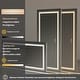preview thumbnail 6 of 14, LED Mirror for Bathroom Vanity Dimmable Illuminated Mirror Wall Anti-Fog - 60”x31”