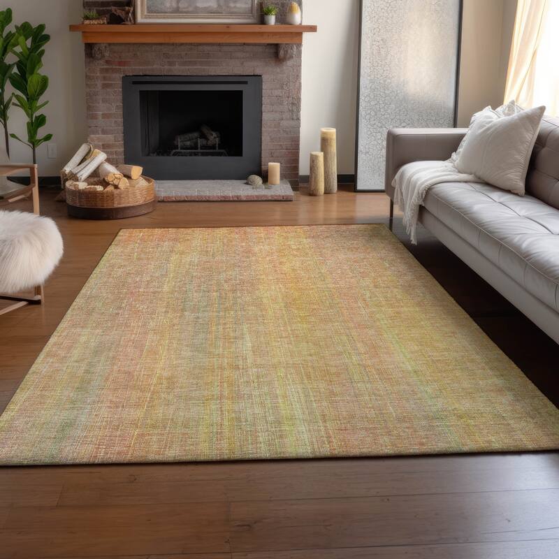 Premium Washable Super Soft Solid Abstract Mayfield Rug