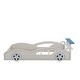 preview thumbnail 6 of 19, Wooden Race Car Bed, Car-Shaped Platform Twin Bed with Wheels For Teens