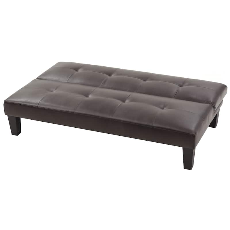 Alan Faux Leather Sofa Bed