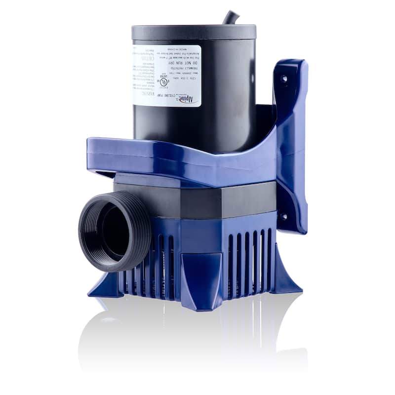 Alpine Corporation Submersible Water Pump with 33 FT Cord for Ponds, Fountains, Waterfalls & Water Circulation