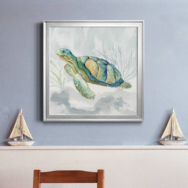 Jungle Tiger-Framed Canvas - Ready to Hang