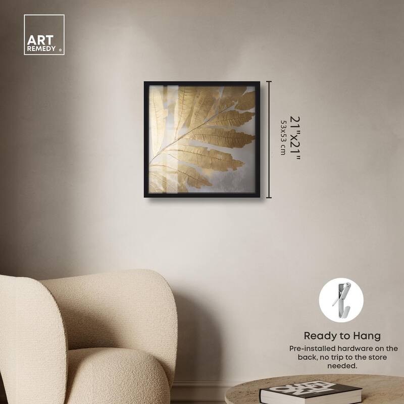 Golden Canopy (I) Shadowbox by Art Remedy