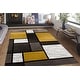 preview thumbnail 121 of 135, World Rug Gallery Contemporary Modern Boxed Color Block Area Rug