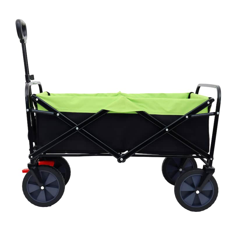 Foldable Hand Cart, Multi-Purpose Garden Cart, 360-Pound Capacity, Heavy-Duty Portable Utility Cart