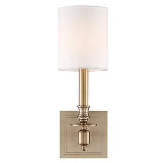 Lloyd 1 Light Aged Brass Wall Mount - 4.5'' W x 13.5'' H x 5.5'' D