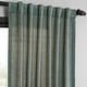 preview thumbnail 53 of 70, Exclusive Fabrics Raw Linen Weave Light Filtering Curtains for Bedroom & Living Room Curtains Pair - 2 Panel Drapes