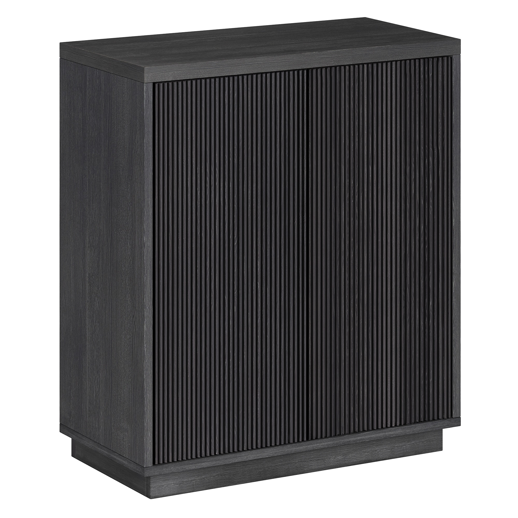 Alston 28" Wide Rectangular Fluted Accent Cabinet