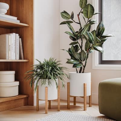 Amara Small Planter Set - 16"H x 11"W