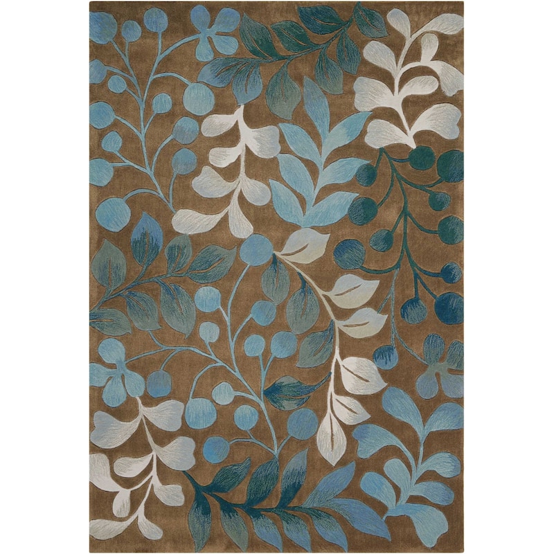 Nourison Contours Hand-tufted Botanical Area Rug