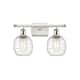 Option White and Polished Chrome / Deco Swirl