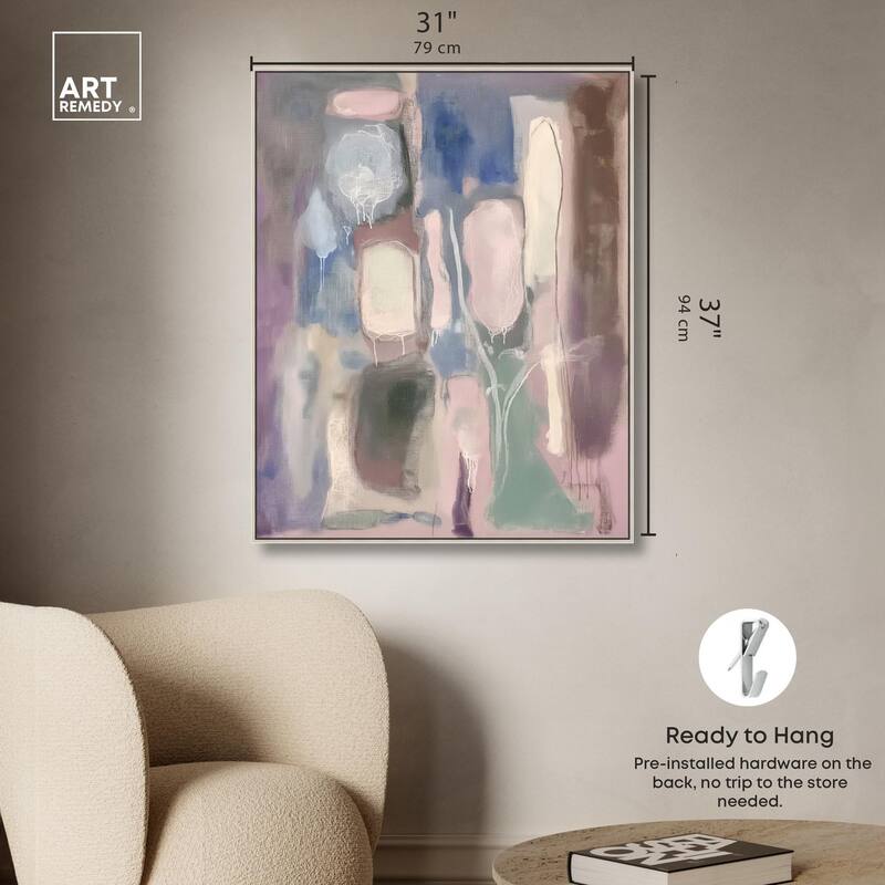 Silk and Satin III Canvas by Art Remedy