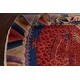preview thumbnail 13 of 14, Antique Vegetable Dye Art Deco Chinese Oriental Wool Area Rug Handmade - 9'0" x 11'2"