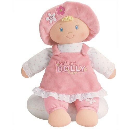 Gund 59033 My First Dolly Blonde Stuffed Doll