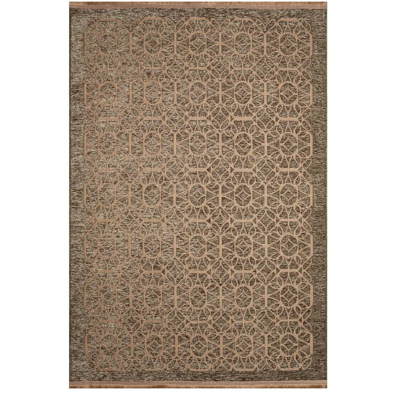 Liora Manne Mercer Tracery Indoor Rug - 7'10" x 9'10" - Green