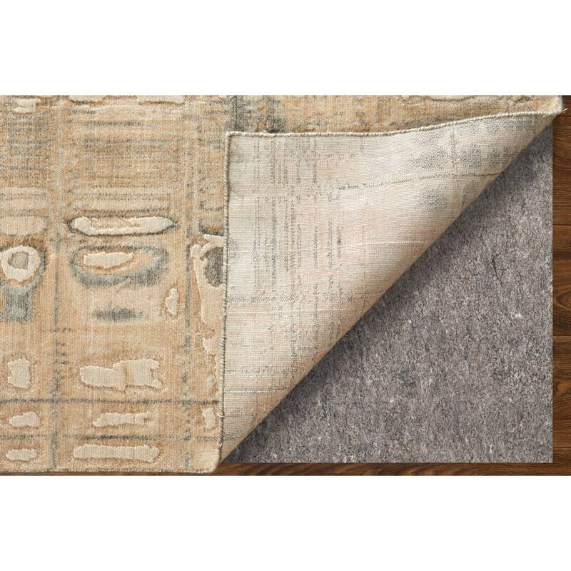 Grand Bazaar Hartman Machine Made Abstract Modern Area Rug