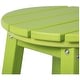 preview thumbnail 91 of 97, Laguna Hdpe All Weather Outdoor Patio 29" Round Bar Stool