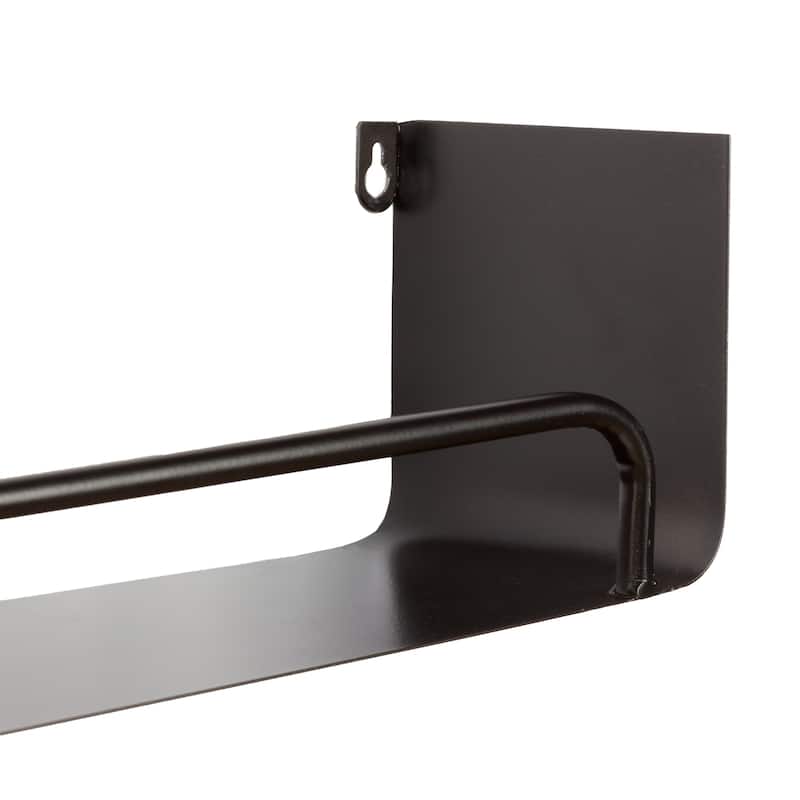 Carson Carrington Lacktorp Modern Wall Shelf (Set of 2)