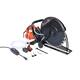 Electric 14" Cut Off Saw Wet Dry Concrete Saw Cutter Guide Roller with Water Line Attachment