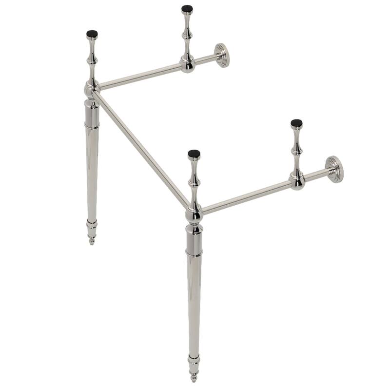 Kingston Brass Edwardian Brass Console Sink Legs - Polished Nickel