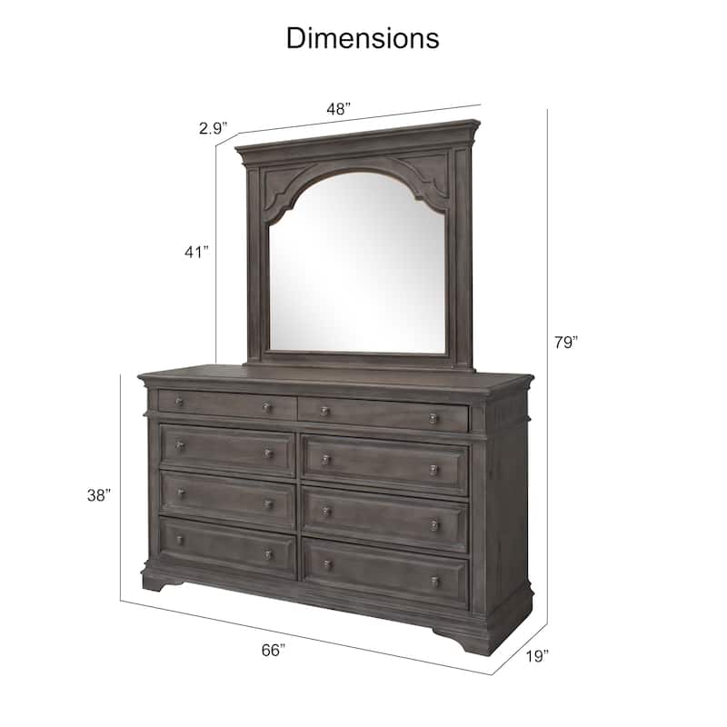 Steve Silver Havenwood 8-drawer Dresser and Mirror
