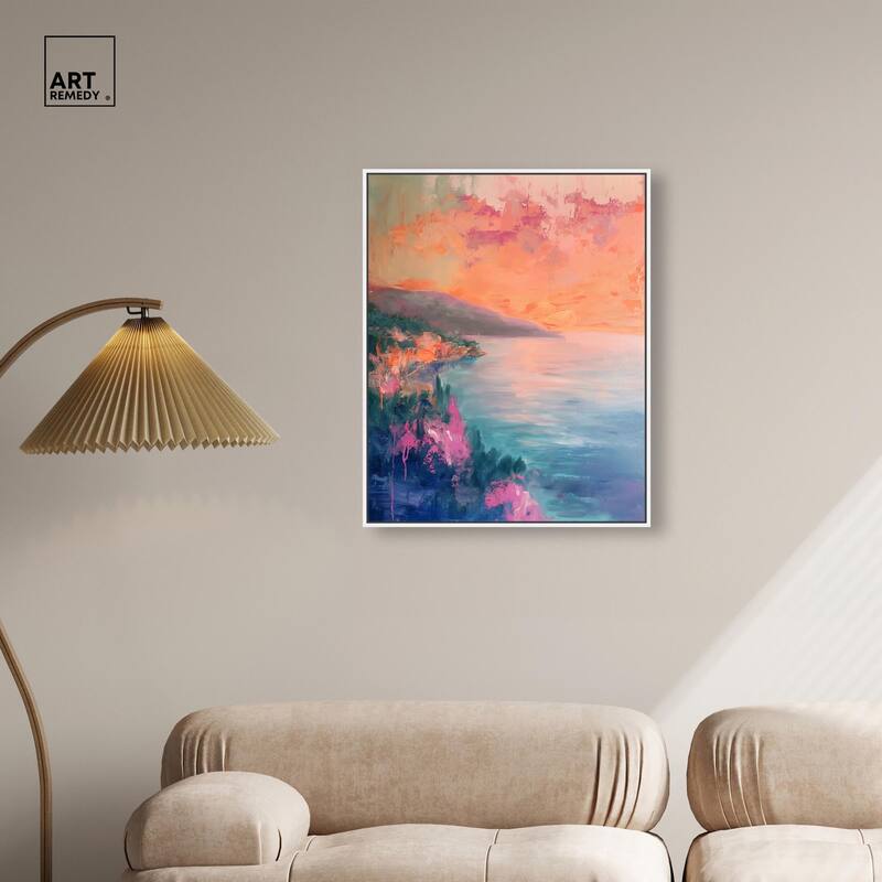 Tropical Twilight III Canvas by Art Remedy