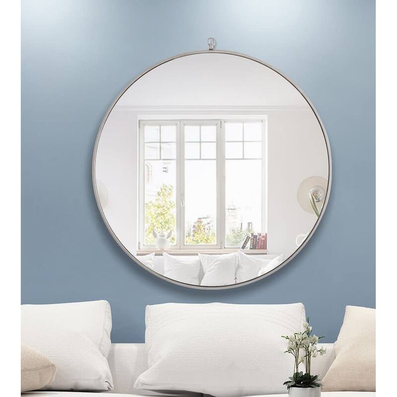 Elegant Lighting Eternity 36" Diameter Circular Metal Framed Wall