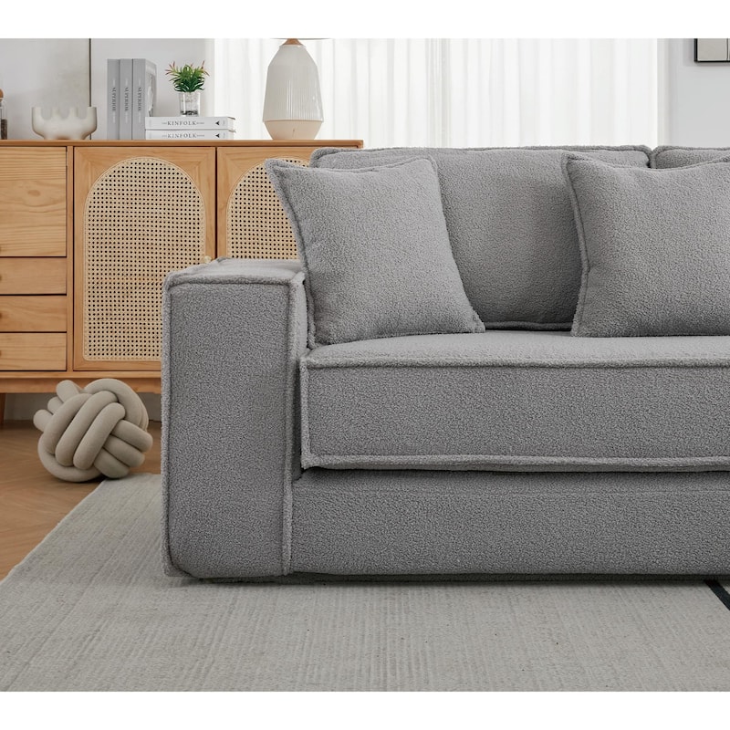 Luxury Sleeper Sofa Bed with Soft Cushion - Ultimate Comfort for Your Home