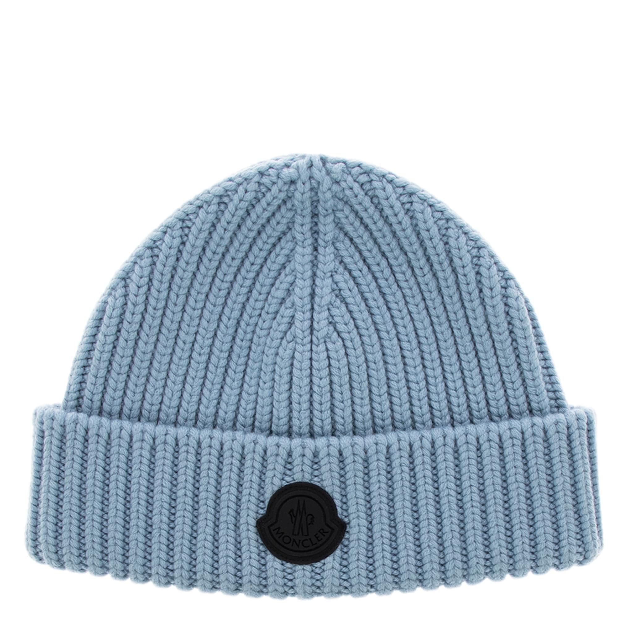 Moncler Rib Knit Wool Beanie