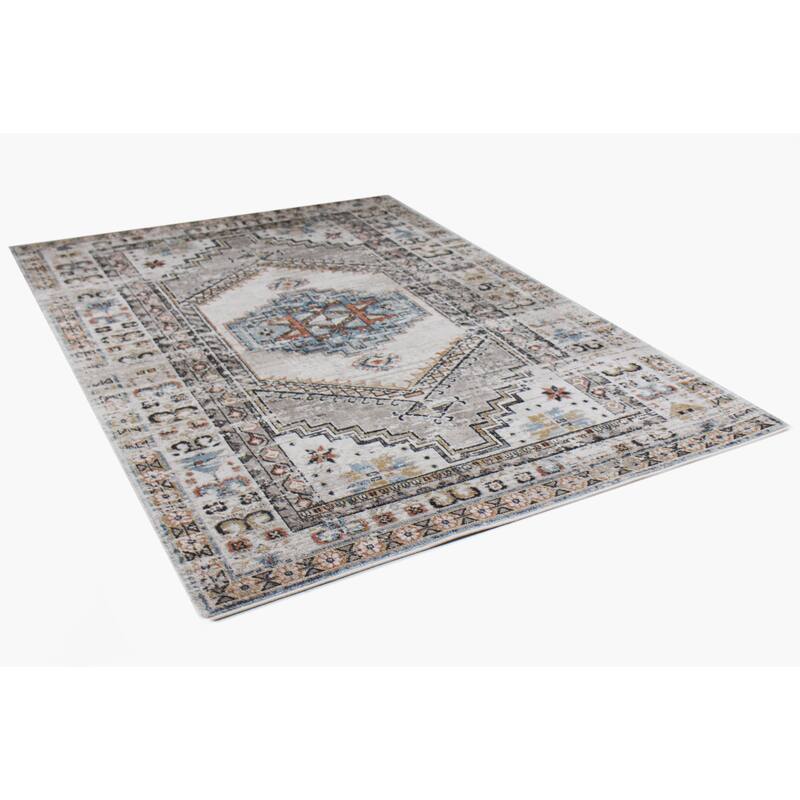Bashian Byrne Iv/Beige Transitional Area Rug